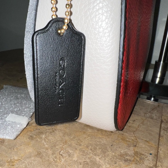 Coach Georgie Saddle Bag In Colorblock - Picture 14 of 15